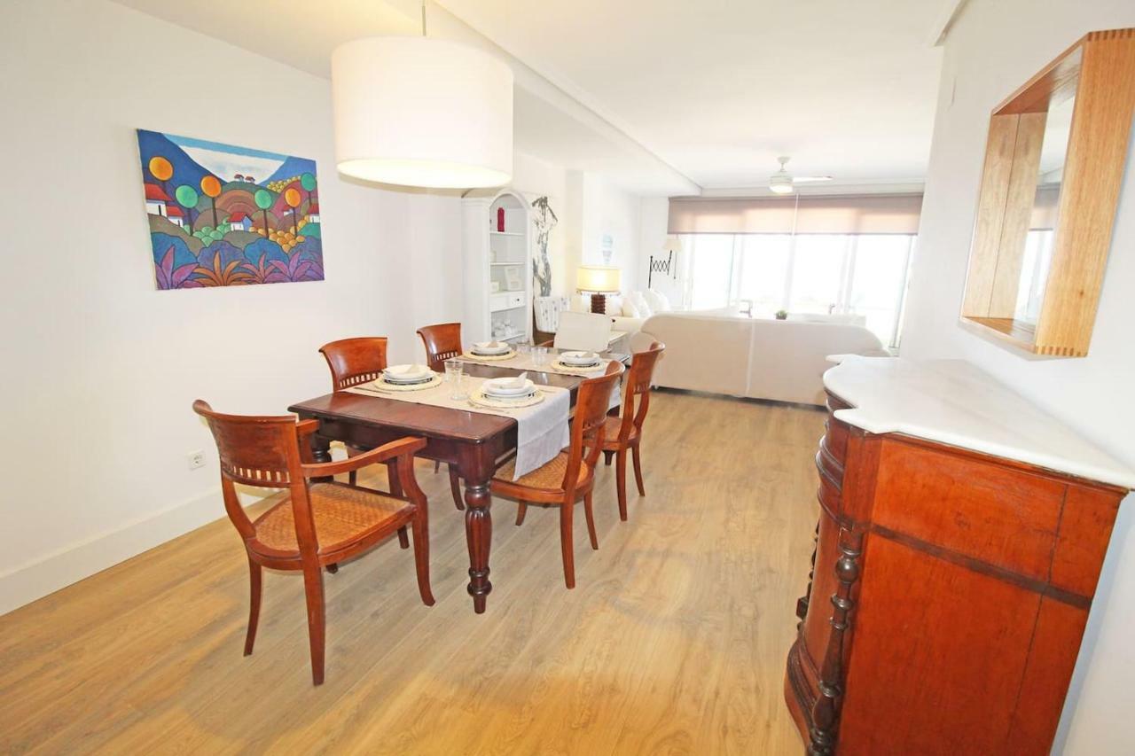 Atico Duplex De Lujo Frente Al Mar 1ª Linea Playa Apartment El Campello Bagian luar foto