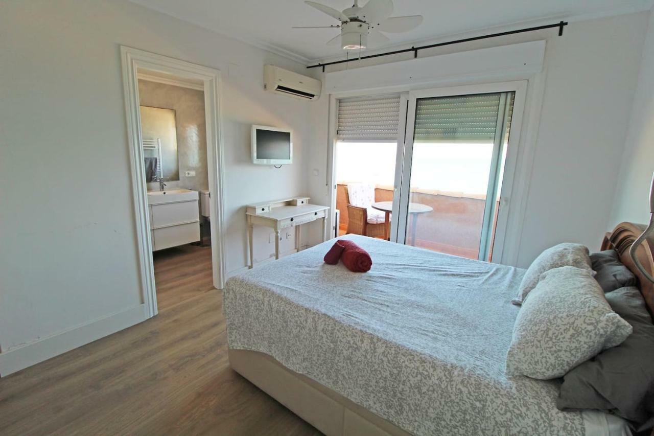 Atico Duplex De Lujo Frente Al Mar 1ª Linea Playa Apartment El Campello Bagian luar foto