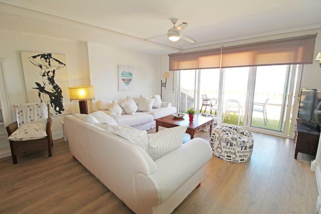 Atico Duplex De Lujo Frente Al Mar 1ª Linea Playa Apartment El Campello Bagian luar foto