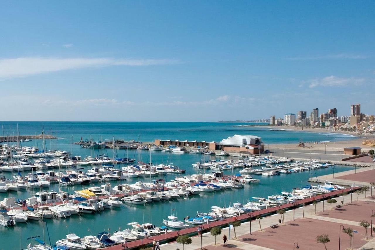 Atico Duplex De Lujo Frente Al Mar 1ª Linea Playa Apartment El Campello Bagian luar foto